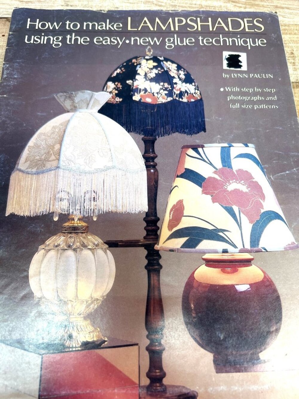 How To Make Lampshades Book By Lynn Paulin With Patterns & Photos 13 Pages